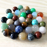 Natural Stone Pendants for Jewelry Making - 50Pcs/lot