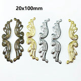 Bronze Tone Filigree Crafts Embellishments Findings