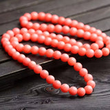 Pink Shell Bracelets Beads Size 6mm for Women