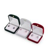 Flannel Jewelry Case Ring Storage Necklace Box