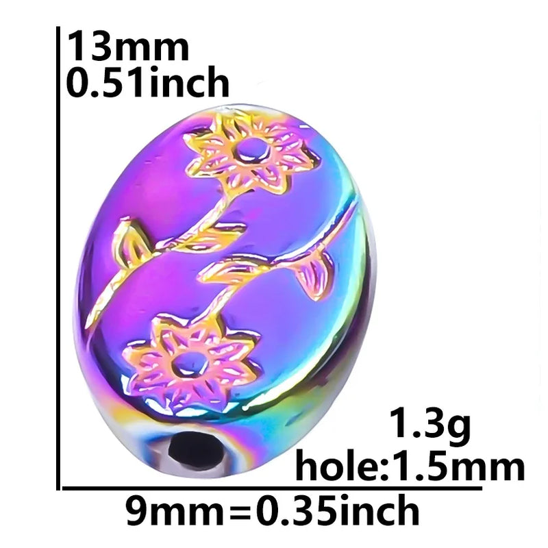 Flower R790 Jewelry Findings Components for Bracelet Necklace DIY Pendant