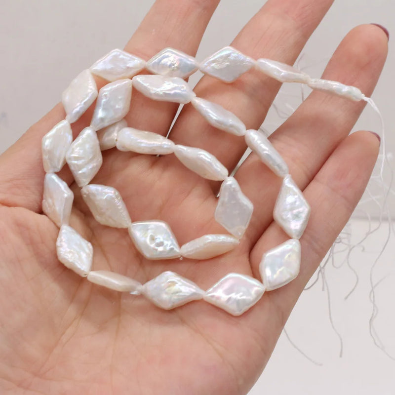 Baroque Freshwater Pearl Beads Strand 14'' for Jewelry Making