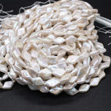 Baroque Freshwater Pearl Beads Strand 14'' for Jewelry Making