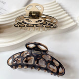 French Classic Large Acetate Hair Clip Claw for Woman Girls