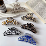 French Classic Large Acetate Hair Clip Claw for Woman Girls