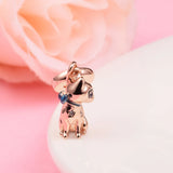 Mother Kids Women Sterling Silver Love Charms for Jewelry Making