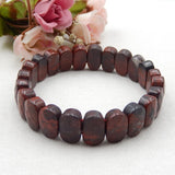 African Red Stone Bracelet for Women, Handmade Jewelry