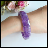 Handmade Amethyst Bracelet for Women, DIY Jewelry Supply