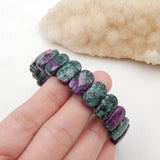 Gemstone Carved Bracelet for Women, 14x8x5mm