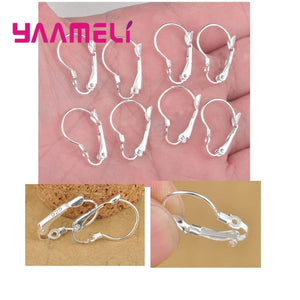 925 Sterling Silver Beading Earring Dangle Hooks