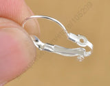 925 Sterling Silver Beading Earring Dangle Hooks