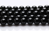 Natural Tourmaline Gemstone Round Beads Bracelet Necklace DIY Jewelry