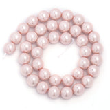 Light Pink Glass Pearl Beads Spacer Bead 4 6 8 10mm