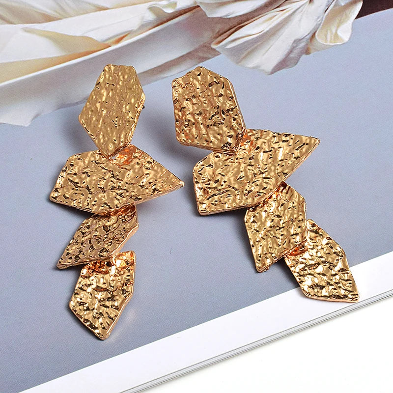 Metal Dangle Long Drop Earrings Fine Jewelry Accessories For Women
