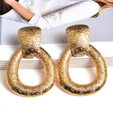 Metal Drop Earrings Fine Jewelry Accessories Hanging Dangle Long Pendientes