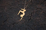 Gymnastics Necklace Girl Gymnast Dance Teacher Jewelry