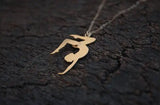 Gymnastics Necklace Girl Gymnast Dance Teacher Jewelry