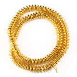 Hematite Rondelle Beads Natural Stone for Jewelry Making