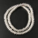 Hematite Rondelle Beads Natural Stone for Jewelry Making