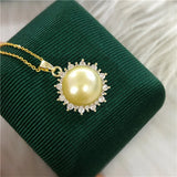 Pendant Mountings Findings for Pearls Beads, 10pcs/Lot