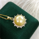 Pendant Mountings Findings for Pearls Beads, 10pcs/Lot