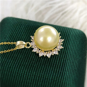 Pendant Mountings Findings for Pearls Beads, 10pcs/Lot