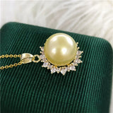Pendant Mountings Findings for Pearls Beads, 10pcs/Lot