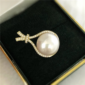 Pendant Mountings Findings for Pearls Beads Stones, 10pcs/lot