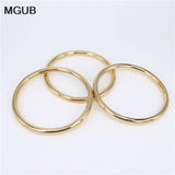 7mm Stainless Steel Bangles Set for Women LH805