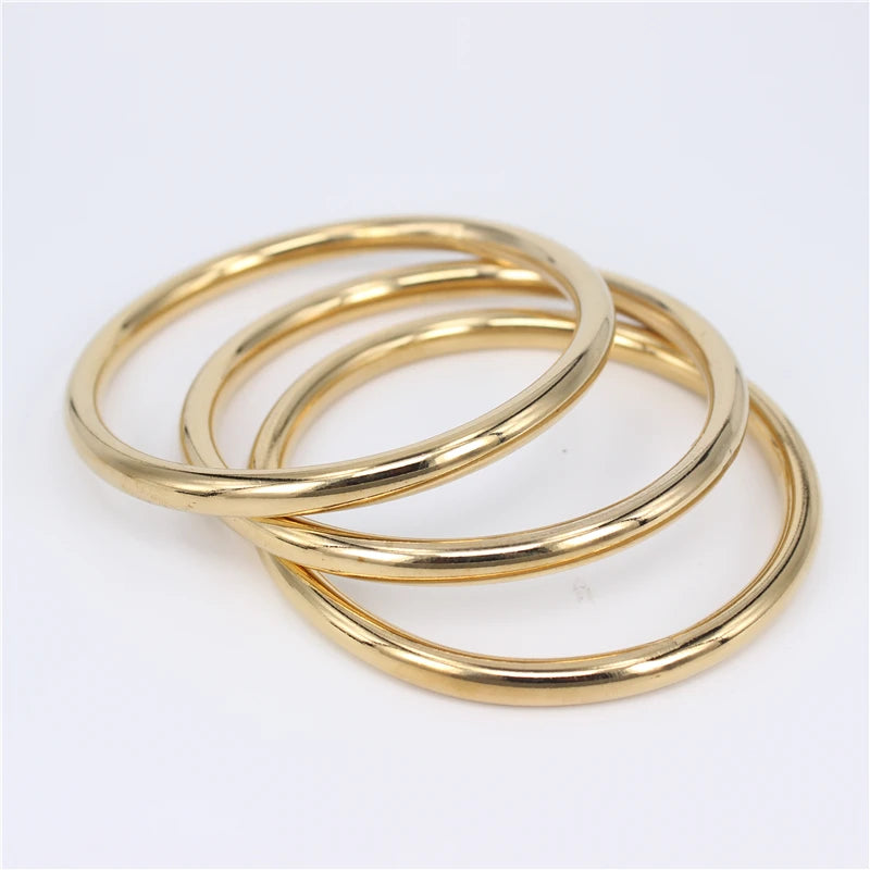 7mm Stainless Steel Bangles Set for Women LH805