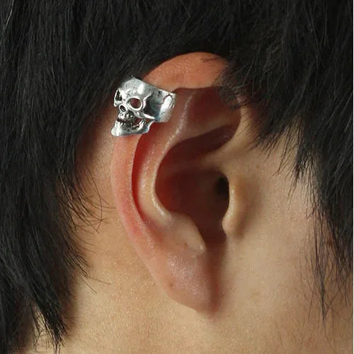 Gothic Punk Skeleton & Skull Ear Cuff 48pcs/lot