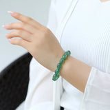 Green Strawberry Crystal Bracelet Fortune Beads Bracelet Women Gift Bangle