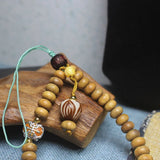 Guajacwood Wood Beads 8mm Phone Charm Keychain Bag Crafts