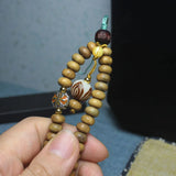 Guajacwood Wood Beads 8mm Phone Charm Keychain Bag Crafts