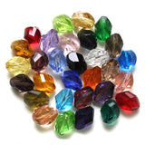 Glass Crystal Beads 13X10mm 50pcs/Bag DIY Jewelry Making 24faces Cutting