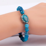 Natural Stone Bracelets Women Gemstone Jewelry Summer