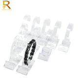 10pcs Clear Acrylic Watch Bracelet Bangle Display Stand Rack