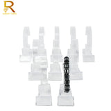 10pcs Clear Acrylic Watch Bracelet Bangle Display Stand Rack