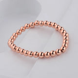 Copper Beaded Charm Bracelets for Men Jewelry