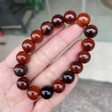 Agate Bead Natural Stone Bracelet Elastic Charms Jewelry