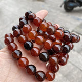Agate Bead Natural Stone Bracelet Elastic Charms Jewelry