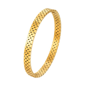 Unique Watch Chain Shape Stainless Steel Bracelet for Women