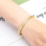 Unique Watch Chain Shape Stainless Steel Bracelet for Women
