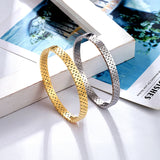 Unique Watch Chain Shape Stainless Steel Bracelet for Women