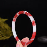 Xinjiang Colorful Jade Bangle Lucky Exorcise Evil Spirits Fine Jewelry