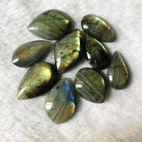 Flash Labradorite Pendant Mixed Stone Beads 5pcs/lot 20-30mm