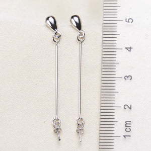 Stud Earrings Mountings Findings for Pearls Beads Stones
