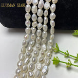 Irregular Baroque Natural Freshwater Pearl Beads for Jewelry Making