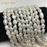 Irregular Baroque Natural Freshwater Pearl Beads for Jewelry Making