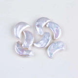 Irregular Moon Shape Freshwater Pearl Beads